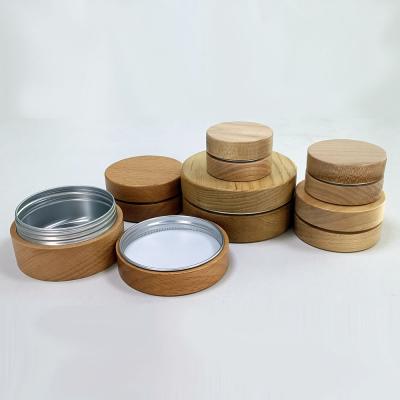 60g wood cosmetic container